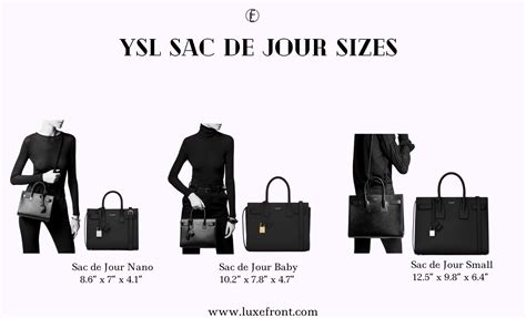 ysl sac de jour sizes|ysl sac de jour large.